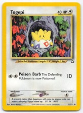 Togepi 51/111 Neo Genesis Unlimited Uncommon Pokemon Card LP on eBay