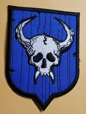 Hansens Roughriders Battletech Embroidered Patch approx 2.5x3.5"