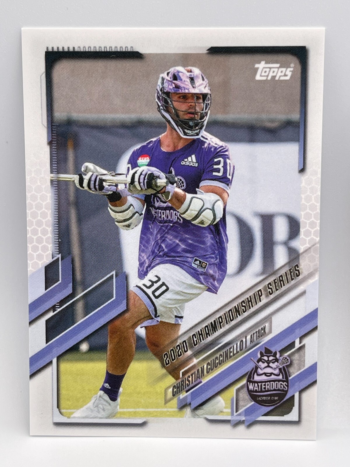 2021 Topps PLL Lacrosse card 2020 Championship Series - 81 Christian Cuccinello