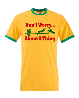 Bob Marley T-Shirt Jamaika Reggae Rastafari Jamaikaner 3 kleine Vögel Urlaub