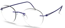 Silhouette Eyeglasses Lite Spirit RL 46/21/145 4640 Cobalt Blue 5569/EP-4640