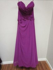 Morilee Mulberry Bridesmaid/Formal Gown Dress - Size 10
