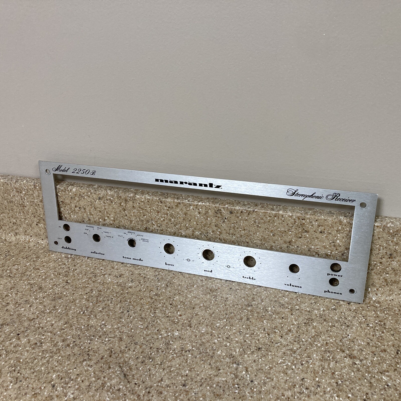 Original Marantz 2250B Receiver Silver Faceplate | eBay
