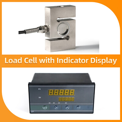 S Type Load Cell Sensors with Indicator Amplifier Display Supply 90-240V