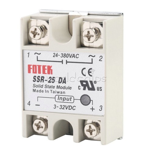 1-10PCS SSR-25DA Solid State Relay Module 25A DC3-32V Input AC24-380V Output New - Picture 13 of 18