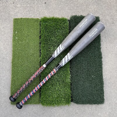 2- 31/23 -8 Marucci Posey28 Pro Metal Senior League 2 3/4 Baseball Bats