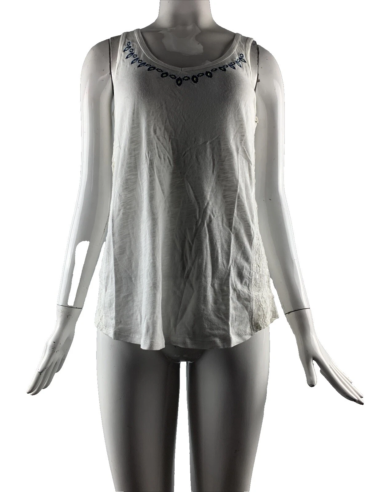 Cotton Size M Solid Regular Size Tops for Women