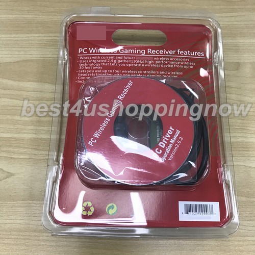 For Microsoft Xbox 360 USB Wireless Receiver Game Controller Adapter Windows PC - Picture 3 of 14