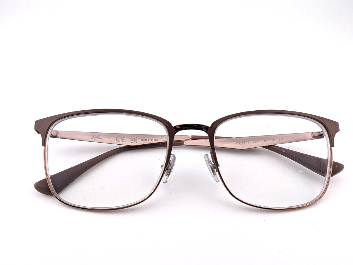 Ray Ban Eyeglasses, Frames Only, RB 6421 2973, 53-18-145  display picture 2