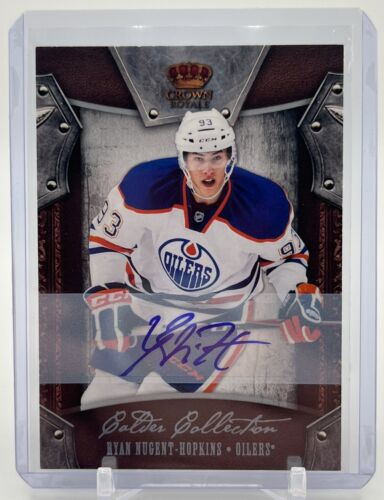 2011-12 Crown Royale Ryan Nugent-Hopkins Auto RC 61/99 Calder Collection - Picture 1 of 6