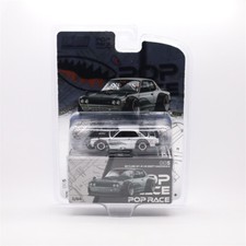 Enigma x Pop Race 1:64 Skyline Hakosuka V8 Drift Shark Blister Model Car