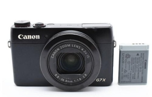 CANON POWERSHOT G7X G7 X 4.2 Zoom Lens Digital Camera Made In Japan 13803247466 - Foto 5