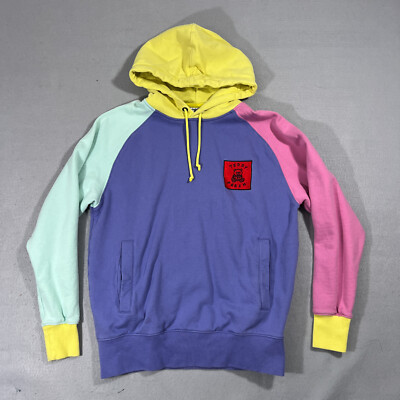 Teddy Fresh Colorblock Mini Backpack - Pink, Teal & Yellow with Black Accents Teddy fresh womens bag - Gem main image 3