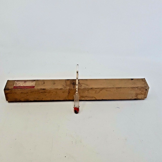 Antique 5" Hydrometer Baume scale (2035) Specific Gravity Heavy