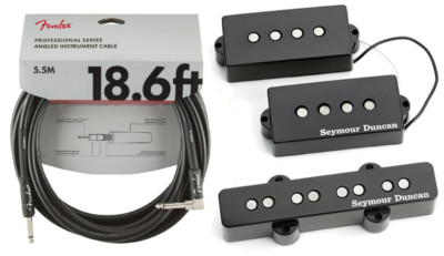 Seymour Duncan SPB-2 & SJB-2 Hot Rodded For PJ Precision P Jazz Bass (FENDER 18)