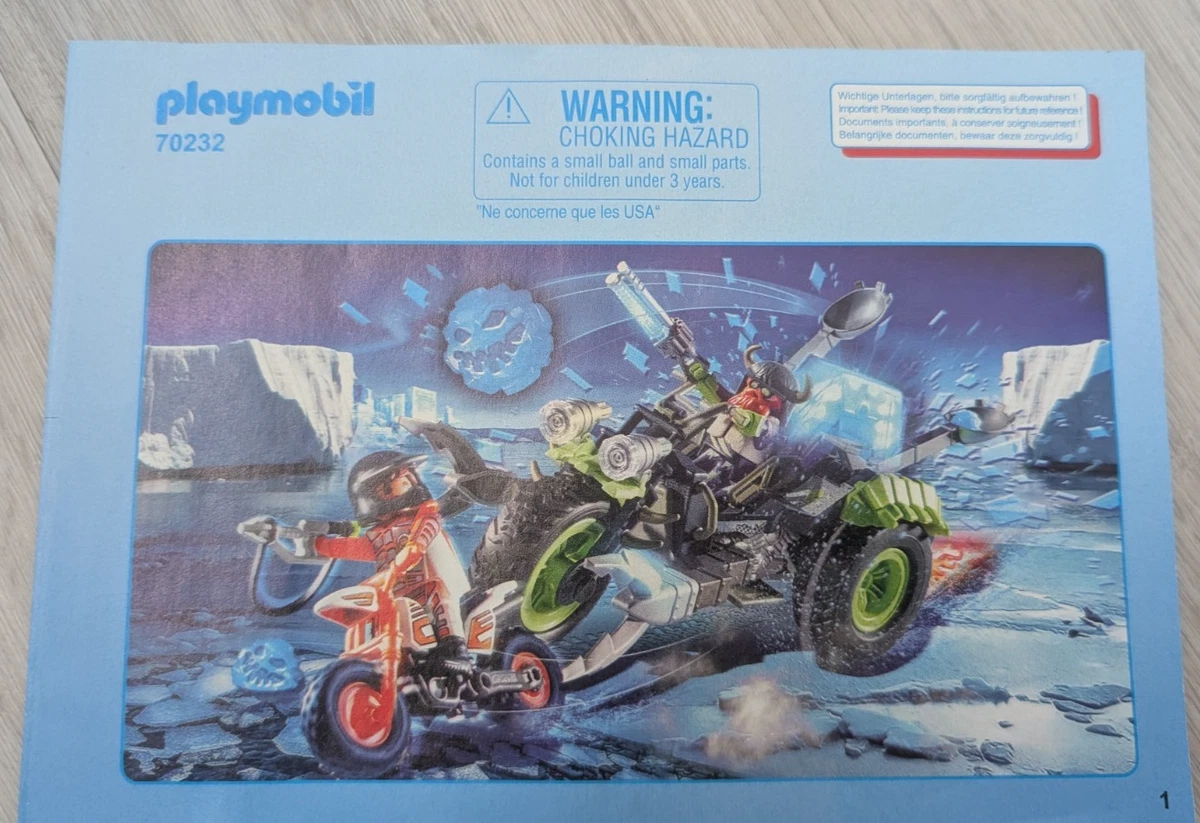 Playmobil Top Agents 70232 Arctic Rebels Eistrike, Super 4 Mech. und Spacepolice