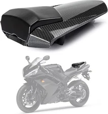 PSLER Rear Seat Cover Rear Seat Fairing Cover for YZF R1 2007 2008 (Carbon)