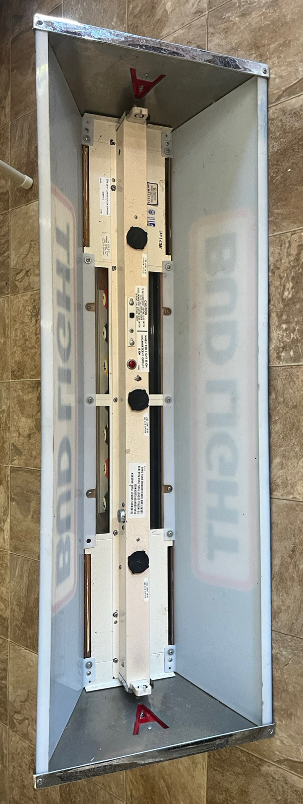 Vintage Bud Light Pool Table Billiards Beer Light Bar Man Cave Decor eBay