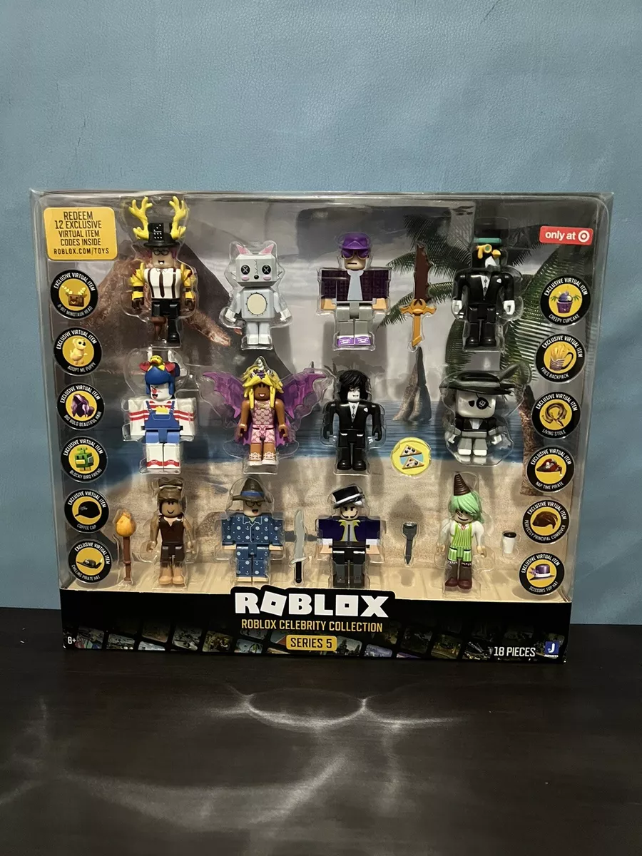 Roblox Classics Series 4 Twenty-One Piece Set 12 Exclusive Virtual Codes :  Toys & Games 