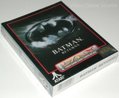 Atari Lynx Batman Returns Game Cartridge *Original versiegelt