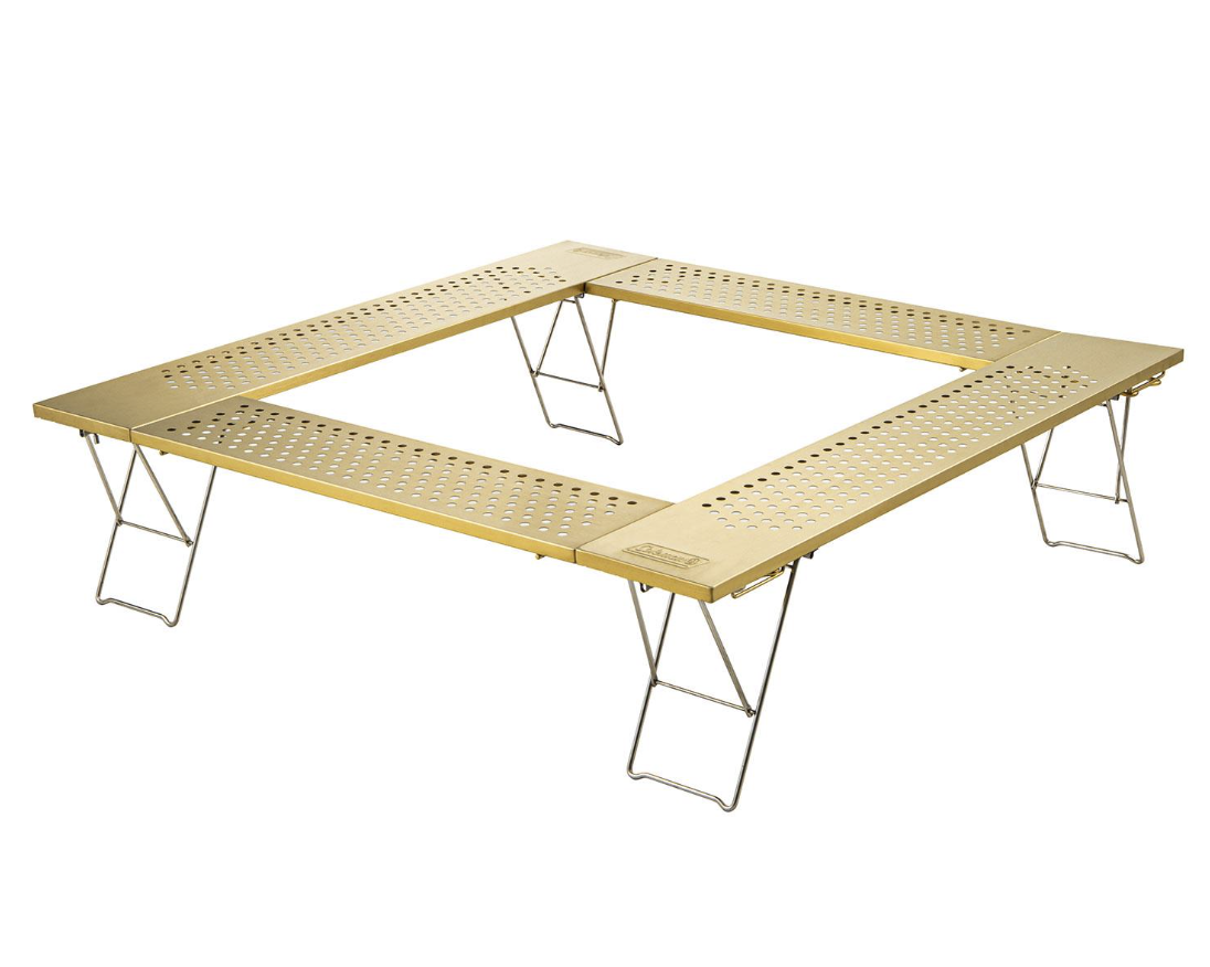 Coleman bonfire table fire place table 2000038425 from Japan gold