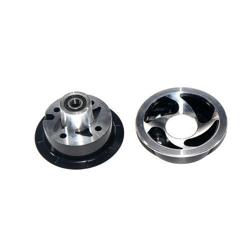 4 inch Aluminum Wheel Rim Hub 15mm Hole For Go Kart Karting Wheel Chair ATV - Picture 3 of 5