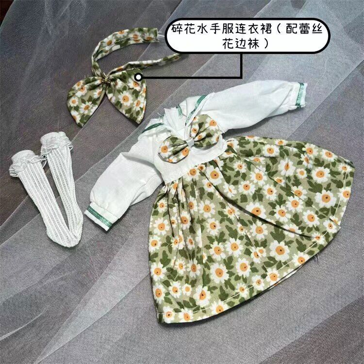 SAOLA Nuovo 1 6 Blythes bambola vestiti vestito set completo copricapo calze fai da te accessori bambola