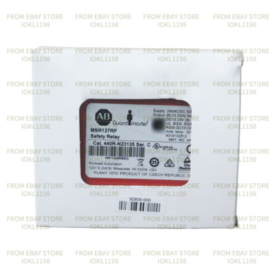 New Allen Bradley 440R-N23135  440R Single Function Safety Relays Removable