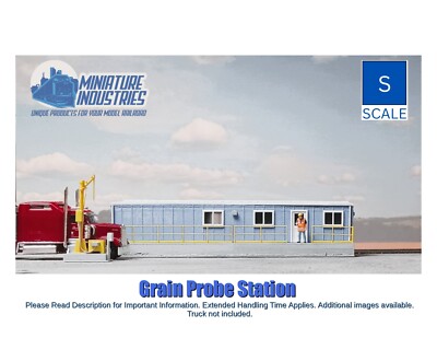 S Scale Trains Grain Probe Station Kit for Grain Elevator Structures 1:64 