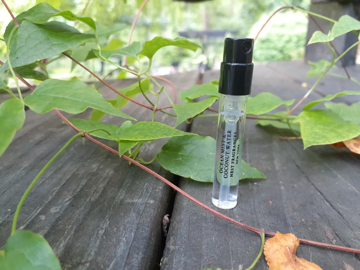 Nest Fragrances OCEAN MIST COCONUT WATER 1.5mL NEW No Card SAMPLE