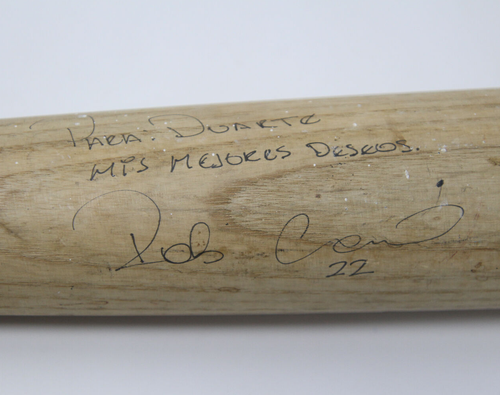 Robinson Cano Signed Game Used Bat 06 NY Yankees 1st AS Silver Slugger Year PSA - Picture 2 of 11