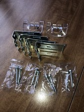 Graber/Bali Crystal Pleat Cordless Cellular Shade Bracket metal Qty 4 extras