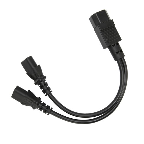 IEC320 C14 To 2 X C13 Female Y Splitter Power Cords 1 In 2 Out 2500W 10A NDE - Photo 12/12