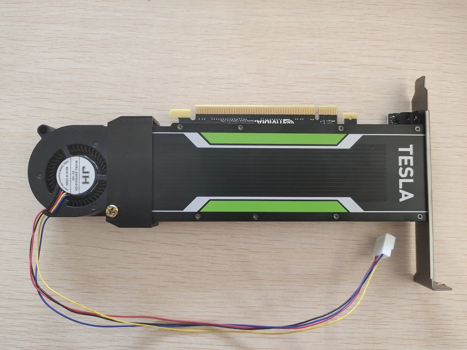 Brand New In Box Nvidia Tesla P4 8GB GPU Graphics Card and Turbo Cooling Fan - image 2 of 4