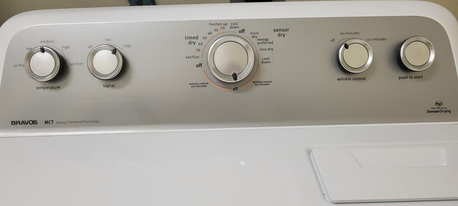MAYTAG 7.0 cu. ft. dryer Perfect Condition, with Sanitize Cycle