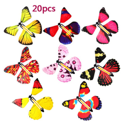 20x Butterfly Magischer Fliegender Schmetterling Kinder Spielzeug Geschenk Gift