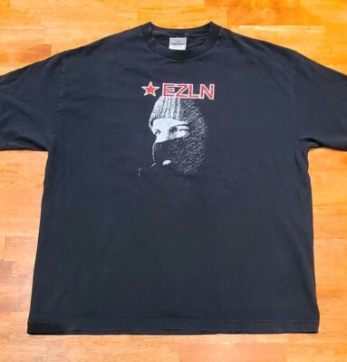Vintage EZLN Zapatista Comandante Marcos Indigenous Mexican Anti 