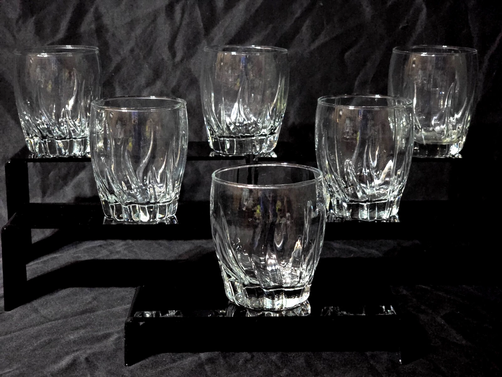 ANCHOR HOCKING Double Old Fashioned CENTRAL PARK 3.875" Rocks Glass   Set Of 6