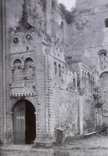 1910, Keep, Castle Rising, England, Magic Lantern Glass Photo Slide