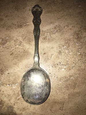 Cuillère à Fruit En Métal Argenté – Holmes & Edwards XIV – Occasion