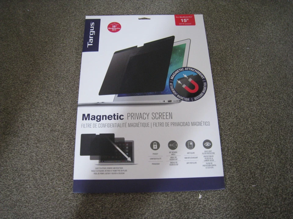 Magnetic Privacy Screen for MacBook Pro 15-inch ASM154MBP6GL - Image 2 of 4