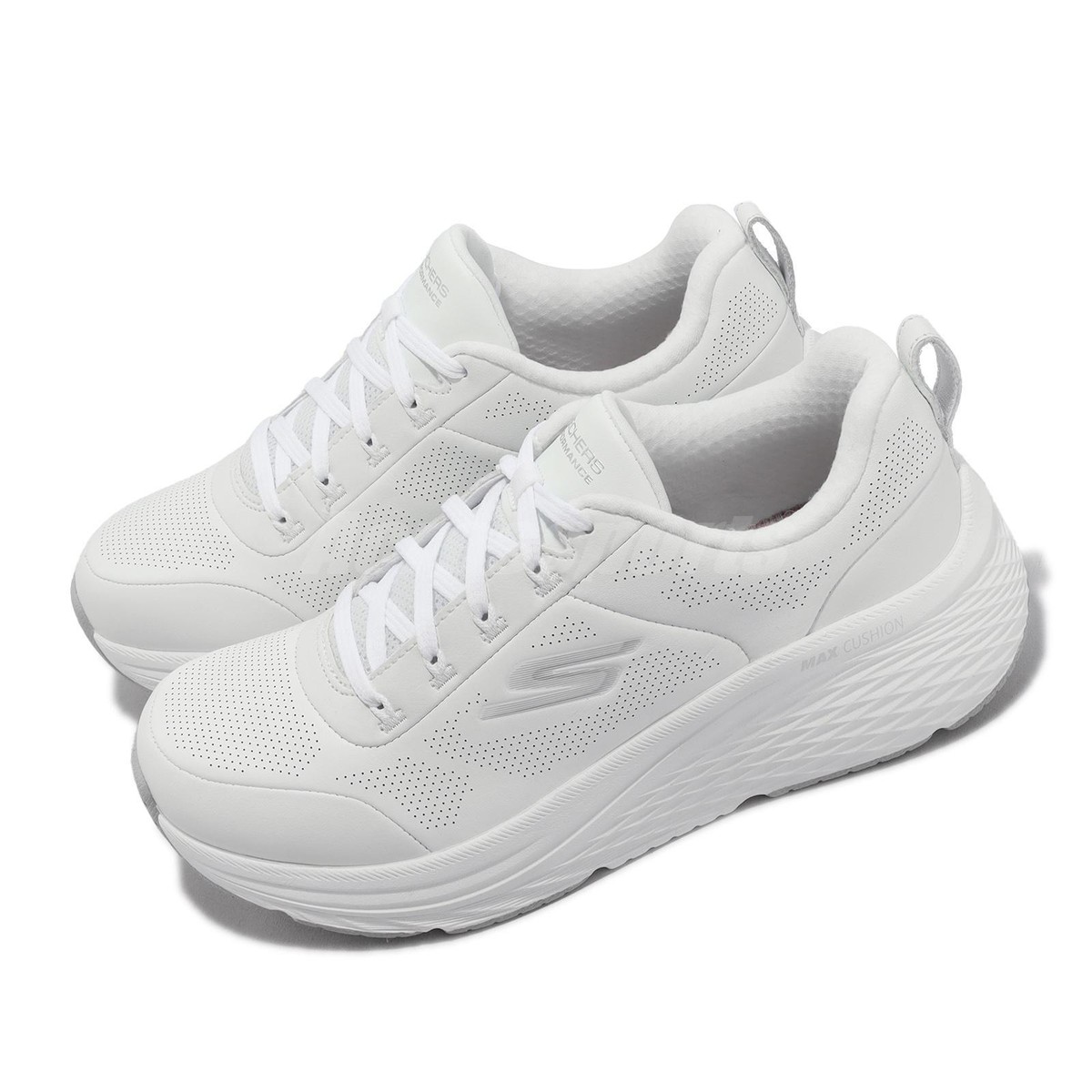 SKECHERS MAX CUSHIONING ホワイト Amazon.com | SKECHERS Men's Max Cushioning Propulsion