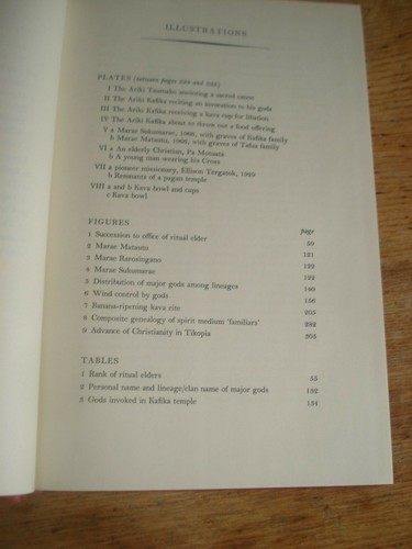 Rank and Religion in Tikopia : Raymond Firth,1970 FIRST EDITION HARDBACK - Picture 4 of 8