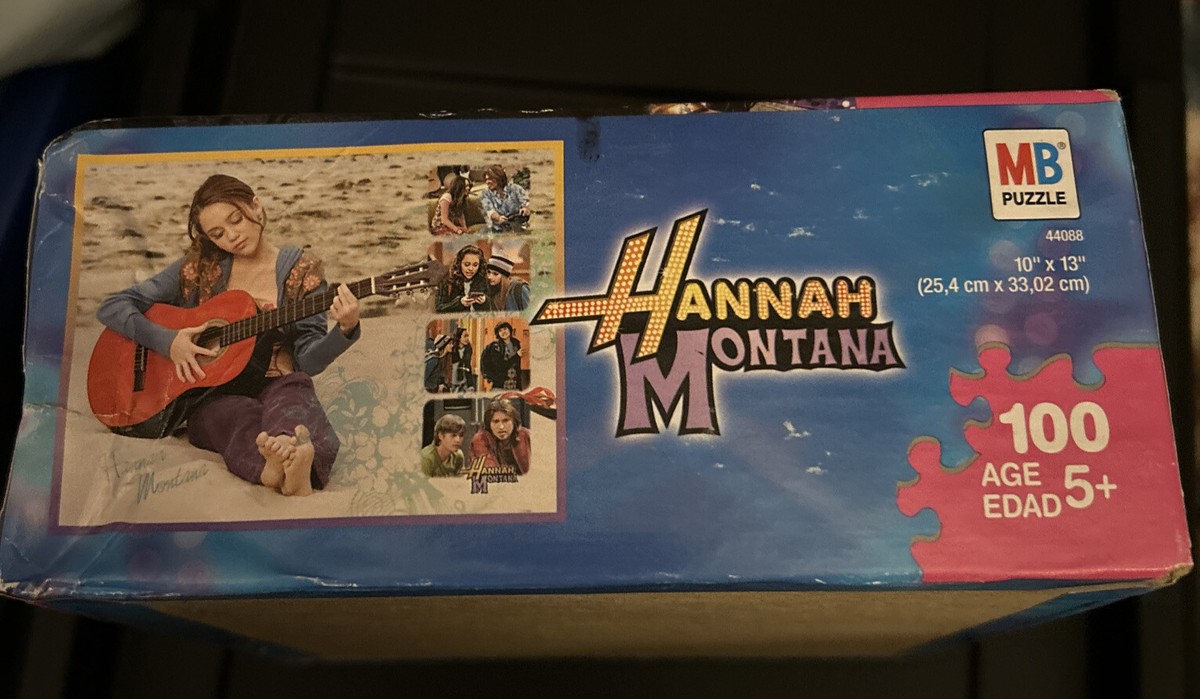 hannahページ HANNAH MONTANA / MILEY CYRUS 2-SIDED 200 PIECE PUZZLE - NEW