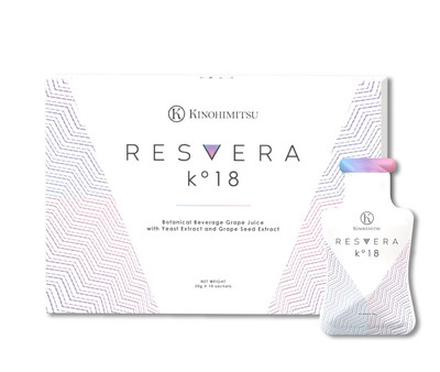 KINOHIMITSU Resvera K°18 (30ml x 10's) Ultimate Anti-Ageing and Anti-inflammator