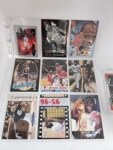 New ListingMichael Jordan 10 Cards  90s Basketball Lot Inserts, Rookies, HOF. 29