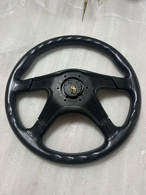 NARDI GARA 4 Steering Wheel 365mm Black Leather JDM Genuine TRD 86