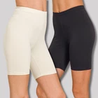 Women's Bike Shorts Soft Stretch Fitness Cotton Spandex Leggings Workout Yoga