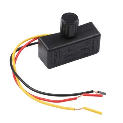 Compact 12V Regulator Knob for Easy Dimming and Adjustment