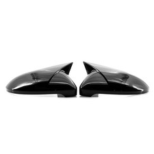 2PCS Side Mirror Cover Trim Replacement For 7 7.5 MK7 7.5 GTI R 14-19 EDVP